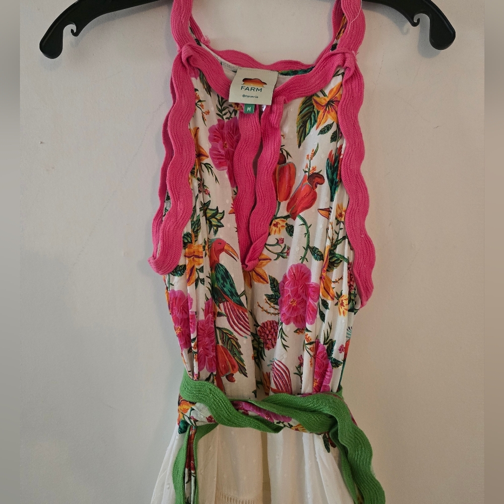 Farm Rio Toucan Gardens Maxidress - Picture 7 of 8